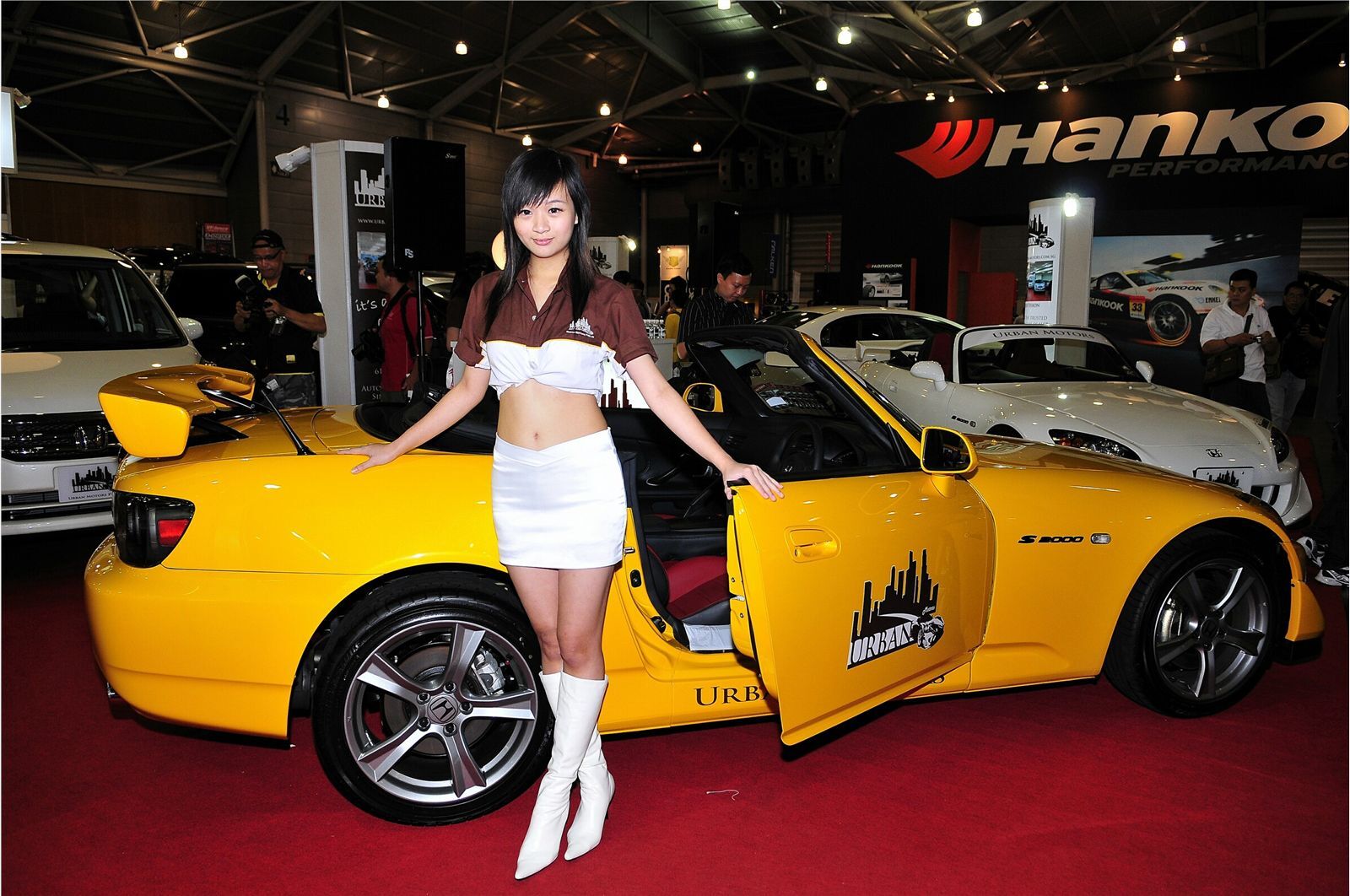 Super Import night 美女车模特写真　国内性感美女